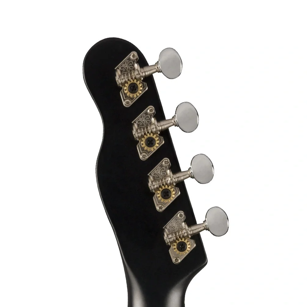 Fender Venice Soprano Ceviz Klavye Siyah Ukulele