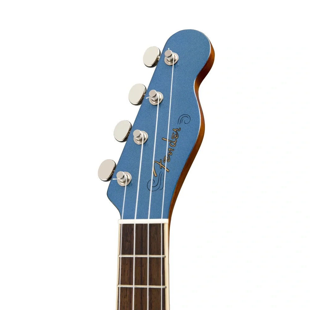 Fender Zuma Classic Ceviz Klavye Lake Placid Blue Ukulele