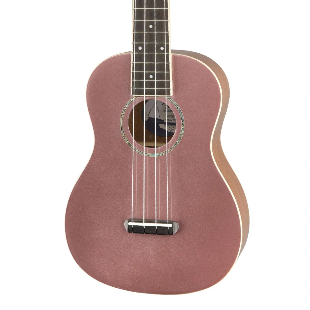 Fender Zuma Classic Ceviz Klavye Burgundy Mist Ukulele