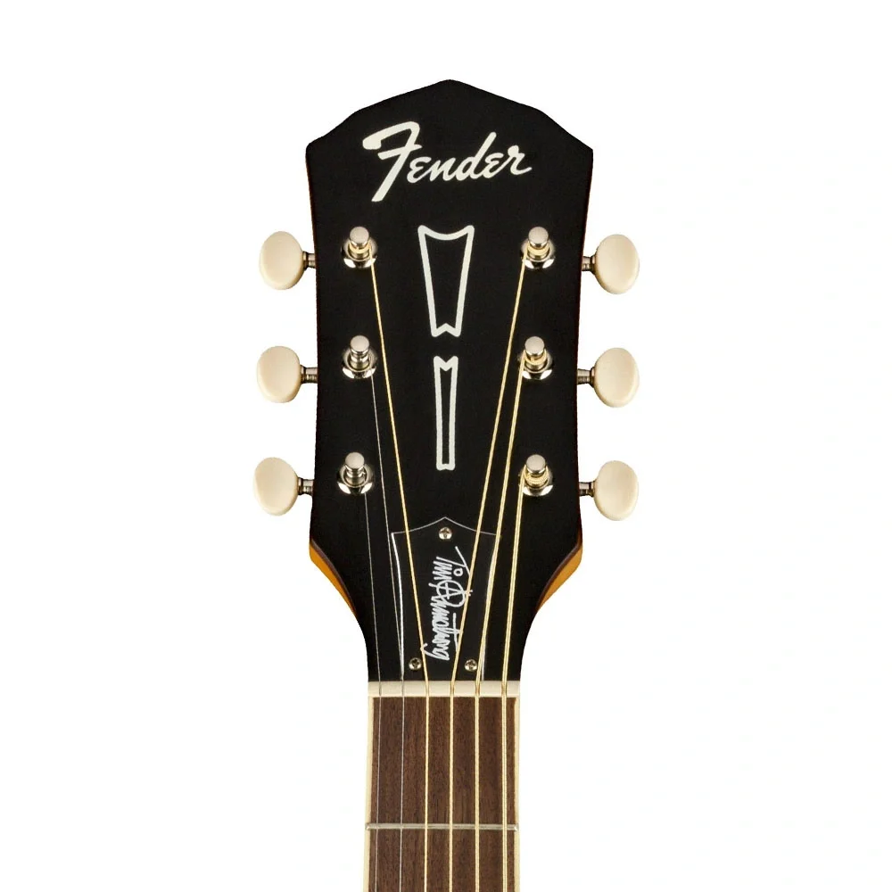 Fender Tim Armstrong Hellcat Gül Ağacı Klavye Natural Solak Akustik Gitar
