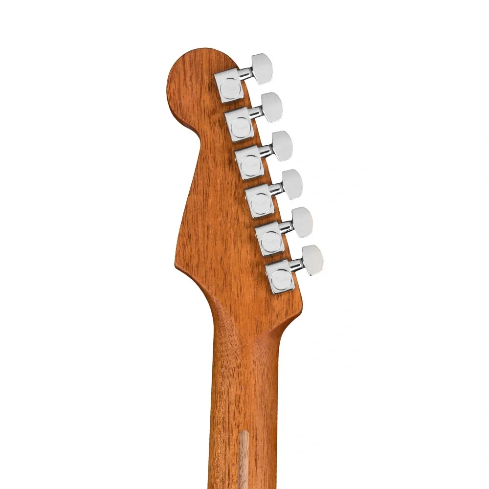 Fender American Acoustasonic Jazzmaster Abanoz Klavye Tungsten Elektro Akustik Gitar