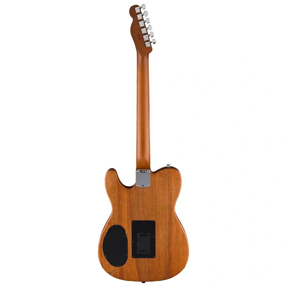 Fender Acoustasonic Standard Telecaster Gülağacı Klavye Aged Natural Elektro Akustik Gitar