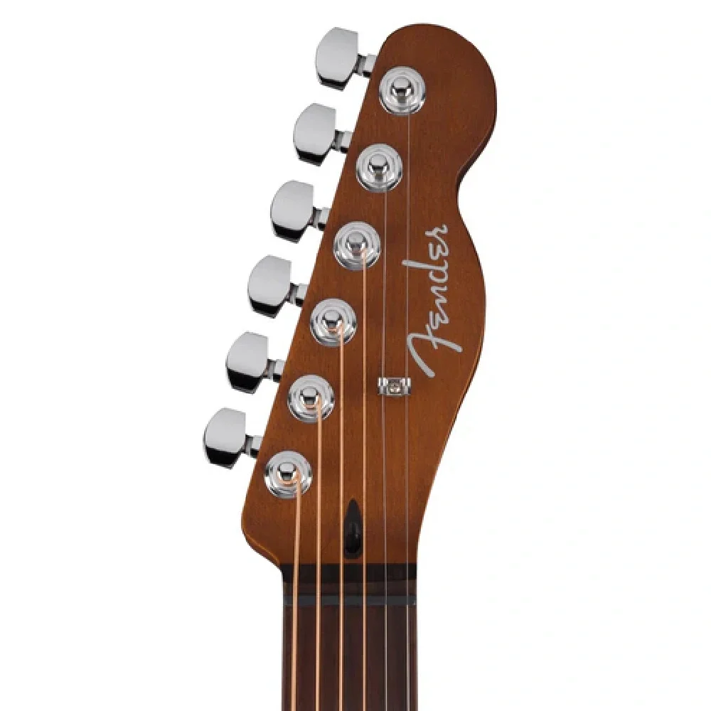 Fender Acoustasonic Standard Telecaster Gülağacı Klavye Aged Natural Elektro Akustik Gitar