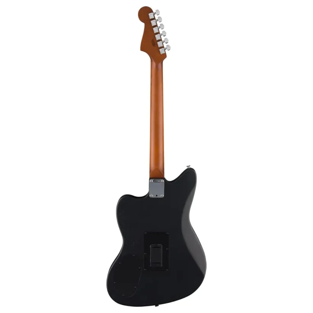 Fender Acoustasonic Standard Jazzmaster Gülağacı Klavye Black Elektro Akustik Gitar