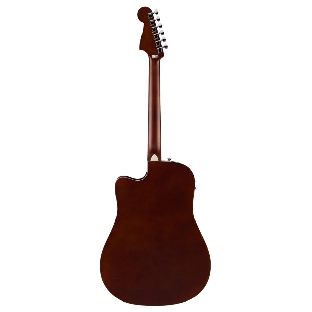 Fender California Debut Redondo Dreadnought Ceviz Klavye 2 Ton Sunburst Akustik Gitar