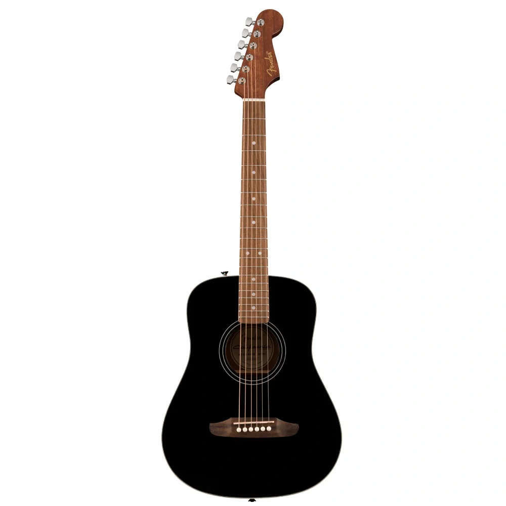 FENDER California Standard Redondo Mini Black w/Bag Akustik Gitar