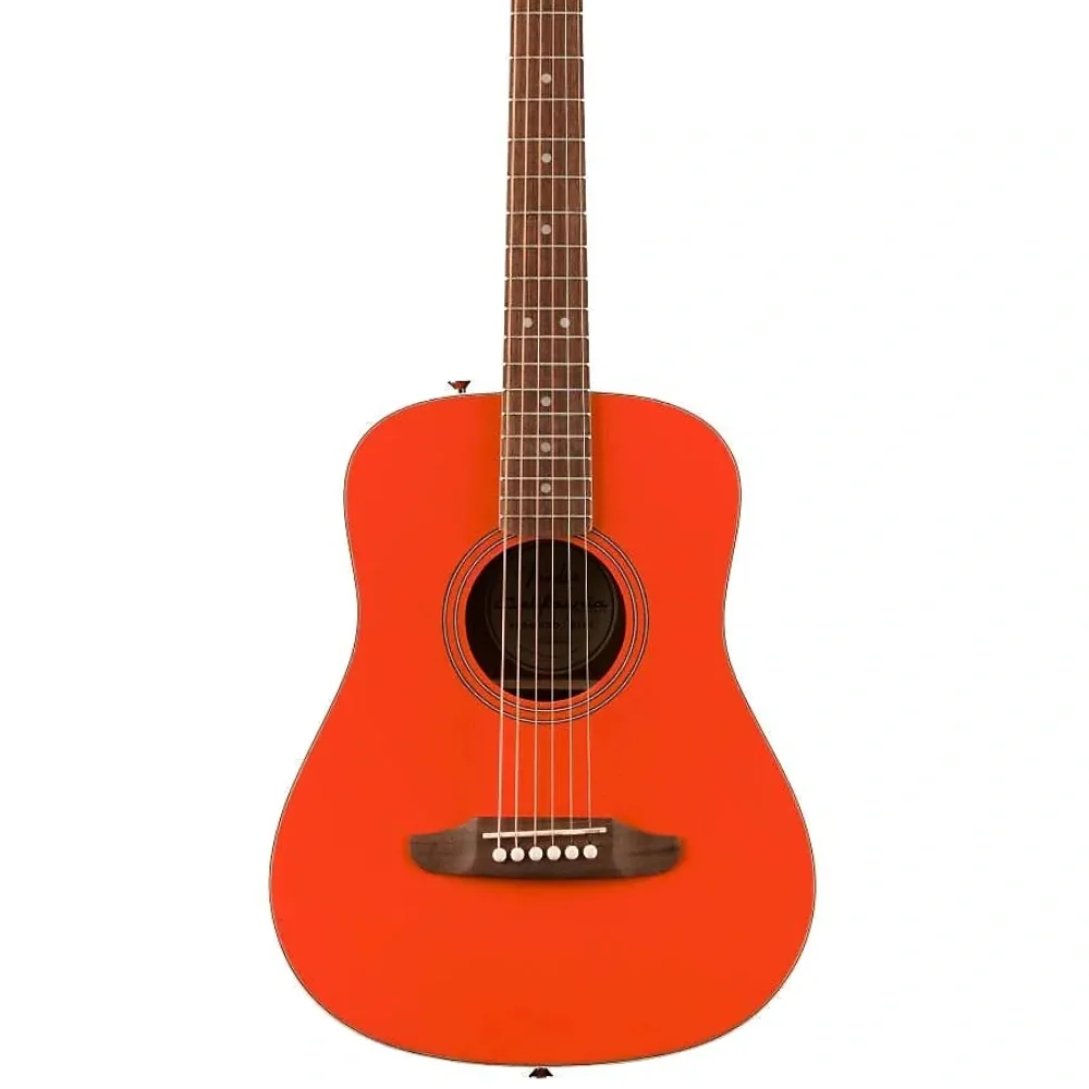 FENDER California Standard Redondo Mini Fiesta Red w/Bag Akustik Gitar