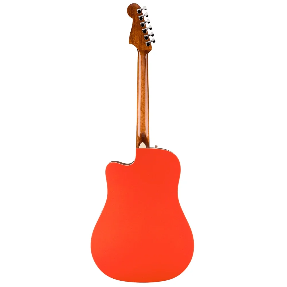 Fender California Standard Redondo CE Fiesta Red Elektro Akustik Gitar