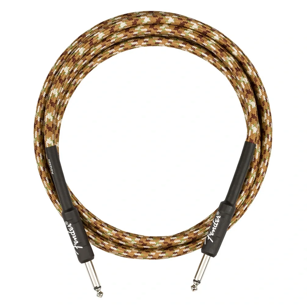 Fender Professional Series Cable Straight/Straight 10' Desert Camo Kablo