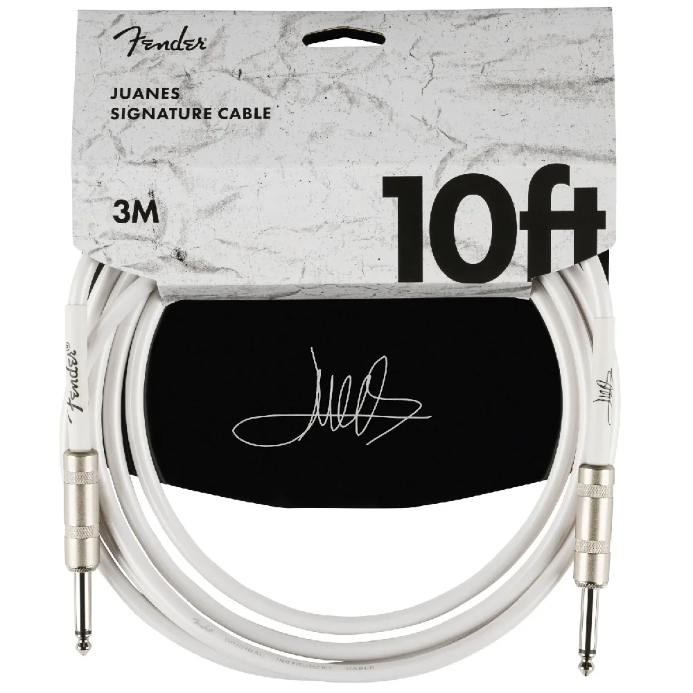Fender Juanes Luna White 3metre Enstrüman Kablosu