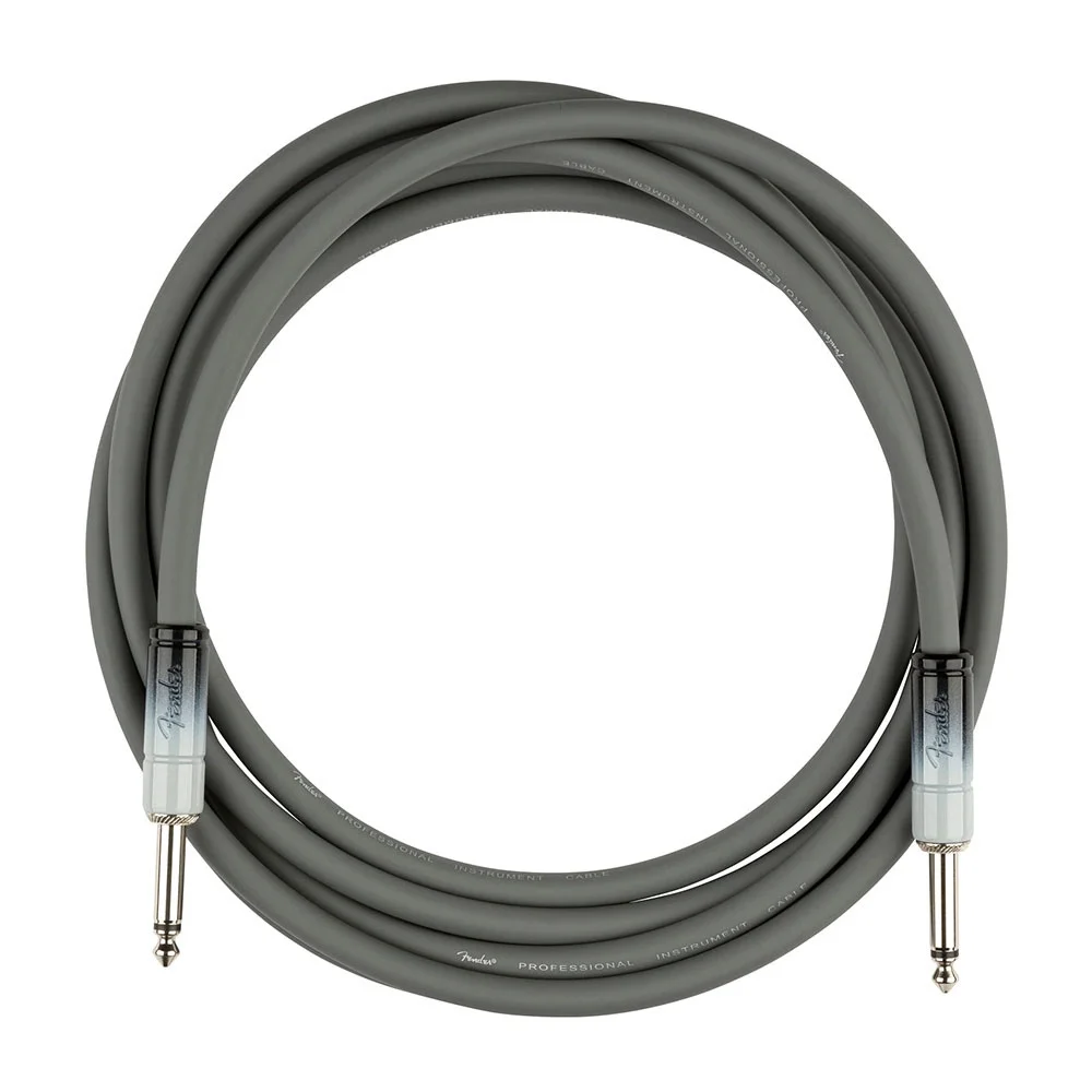 Fender 10 ft Ombré Silver Smoke Enstrüman Kablosu