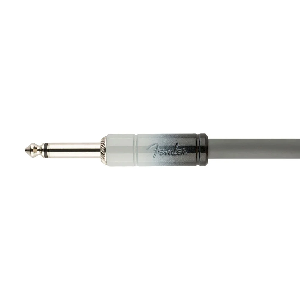 Fender 10 ft Ombré Silver Smoke Enstrüman Kablosu