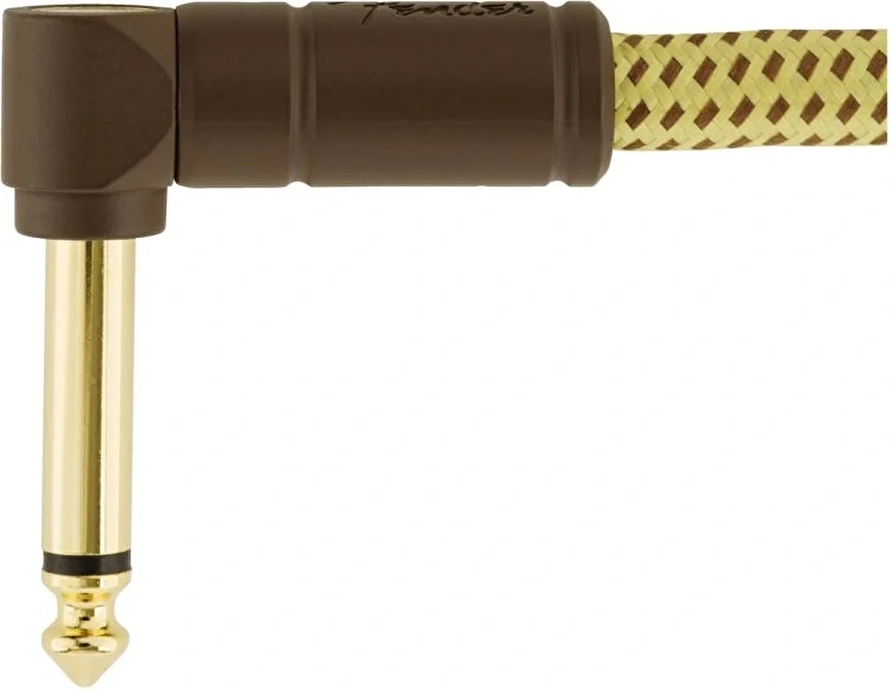 Fender Deluxe Düz/L Uç  Tweed Enstrüman Kablo 3-metre