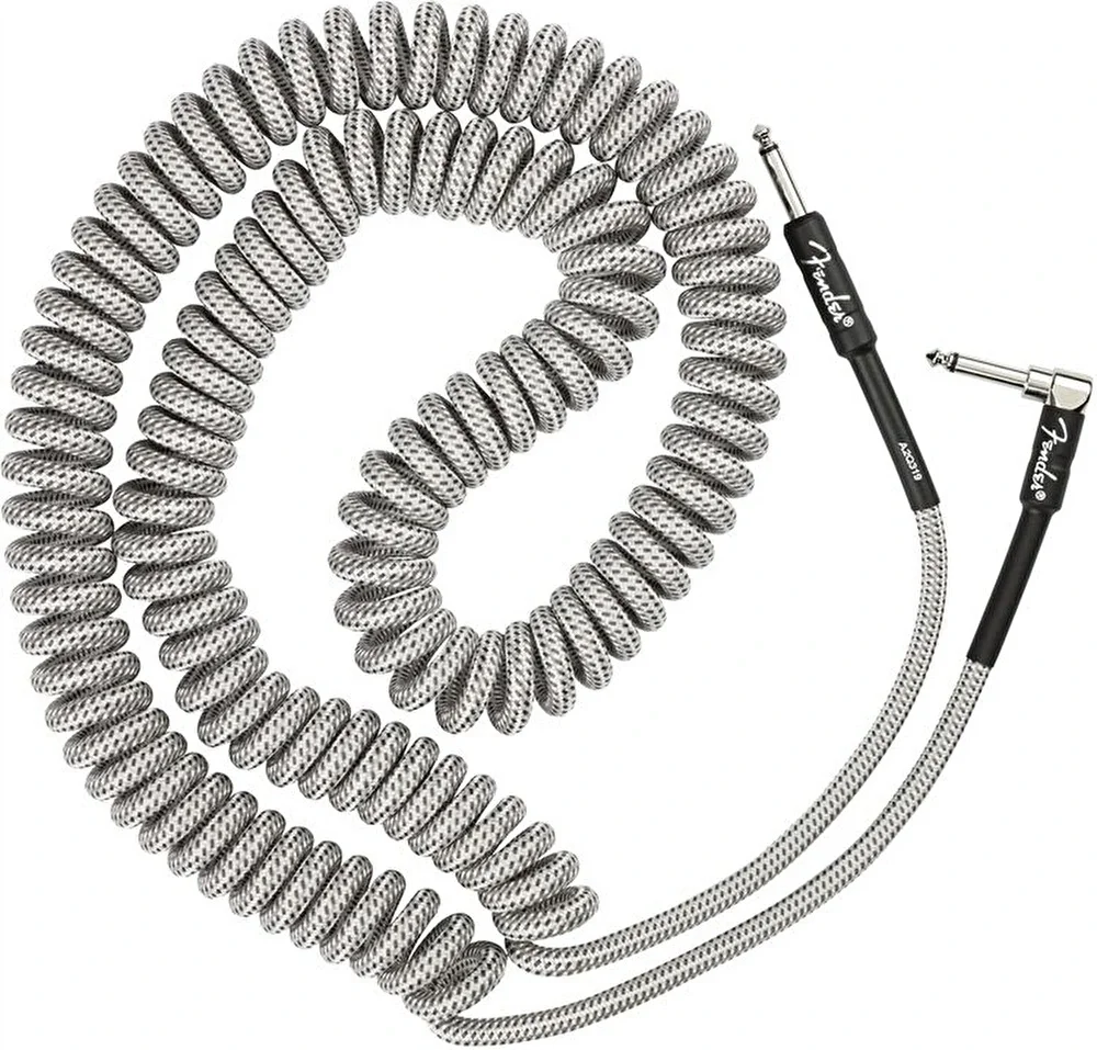 Fender Professional  9 Metre  White Tweed Coil Enstrüman Kablosu
