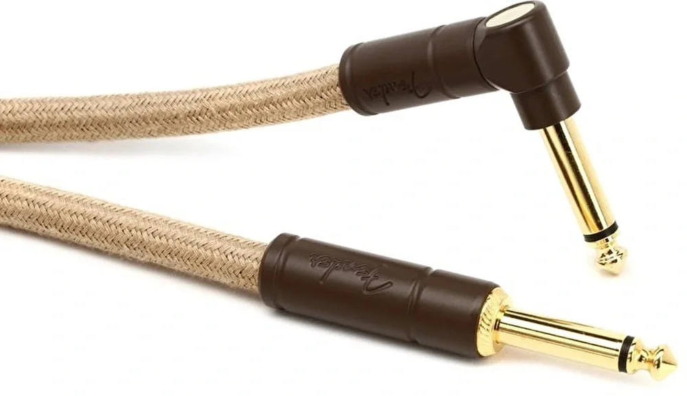 Fender 10' Angled Festival Pure Hemp Enstrüman Kablosu