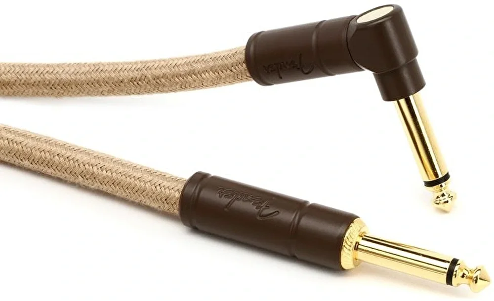 Fender 18.6' Angled Festival Pure Hemp Enstrüman Kablosu