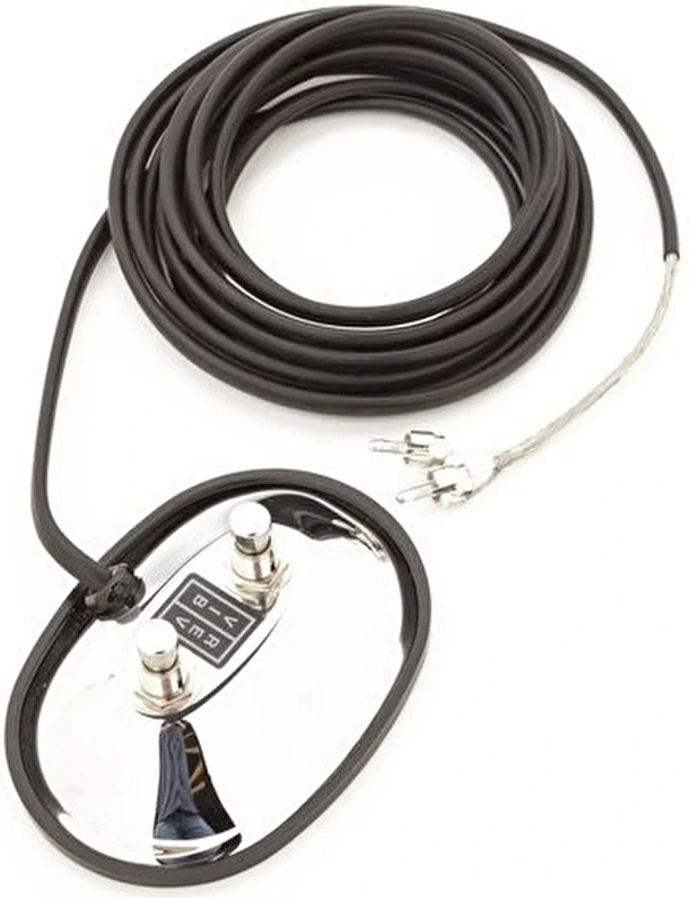 Fender Footswitch 2 Button Vintage style RCA Connector Footswitches