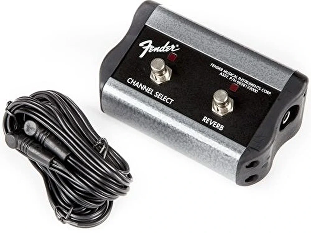 Fender Footswitch 2 Button kanal/Reverb 1/4" Connector Footswitches
