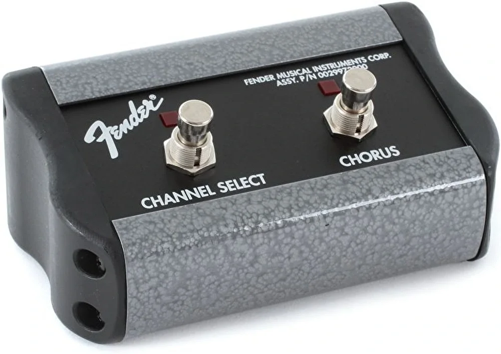 Fender Footswitch 2 Button kanal/Chorus 1/4" Connector Footswitches