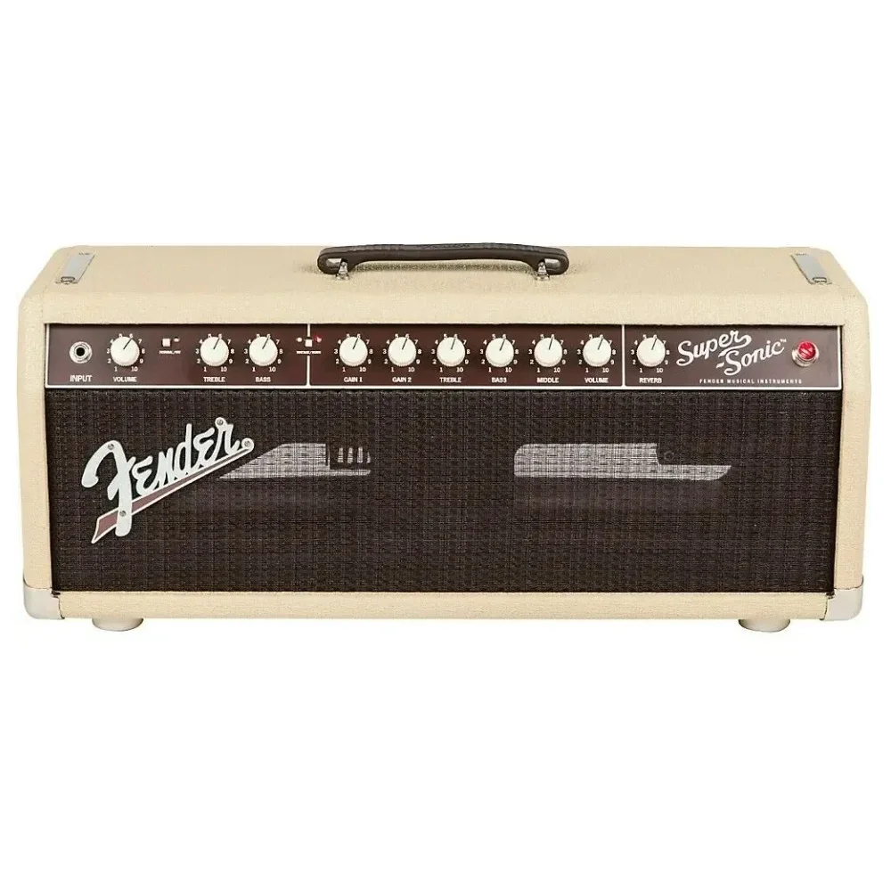 FENDER Super-Sonic 22 Blonde Kafa Elektro Gitar Amfisi