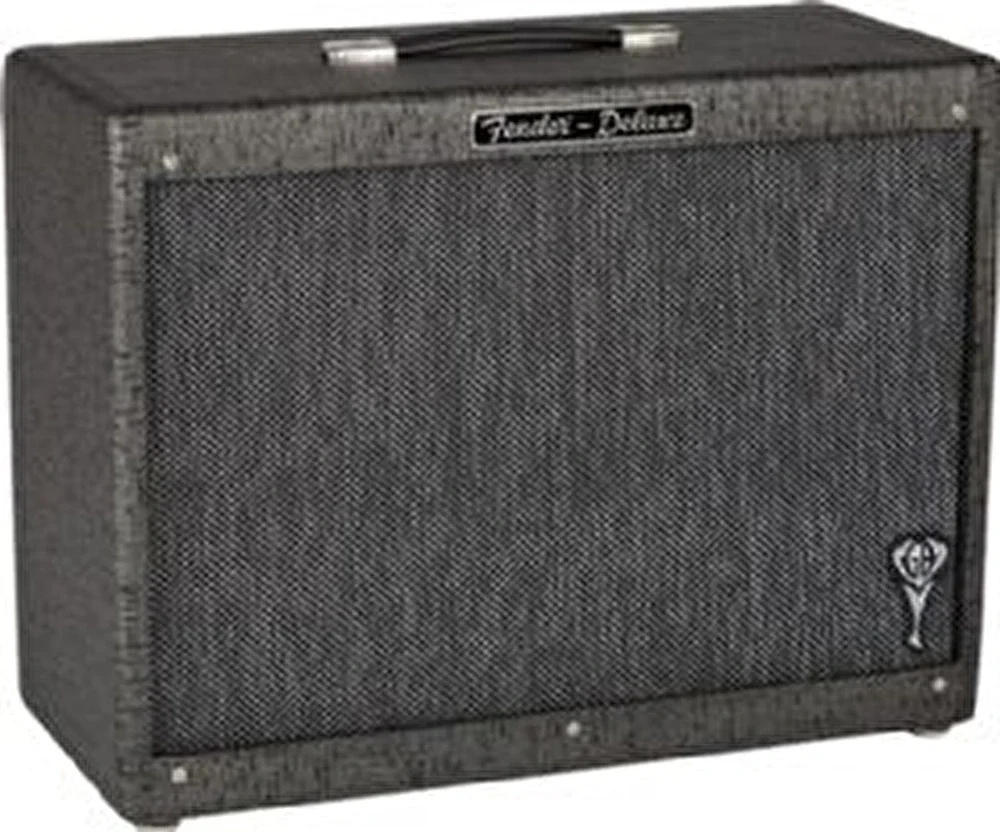 Fender GB Hot Rod Deluxe 112 Enclosure Grey/Black Elektro Gitar Amfi Kabini