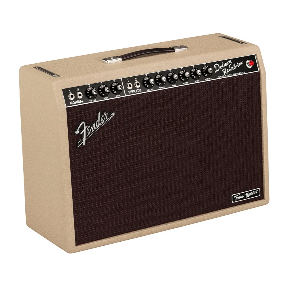 Fender Tone Master Deluxe Reverb Blonde Elektro Gitar Amfisi