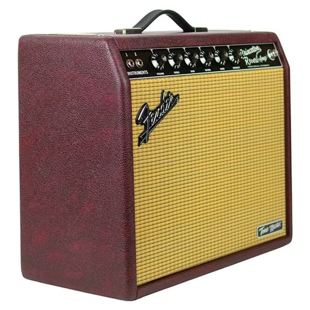 Fender Limited Edition Tone Master Princeton Reverb Wine Elektro Gitar Amfisi