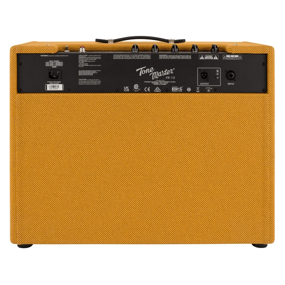 FENDER Tone Master FR-12 Tweed Elektro Gitar Amfi Powered Kabini