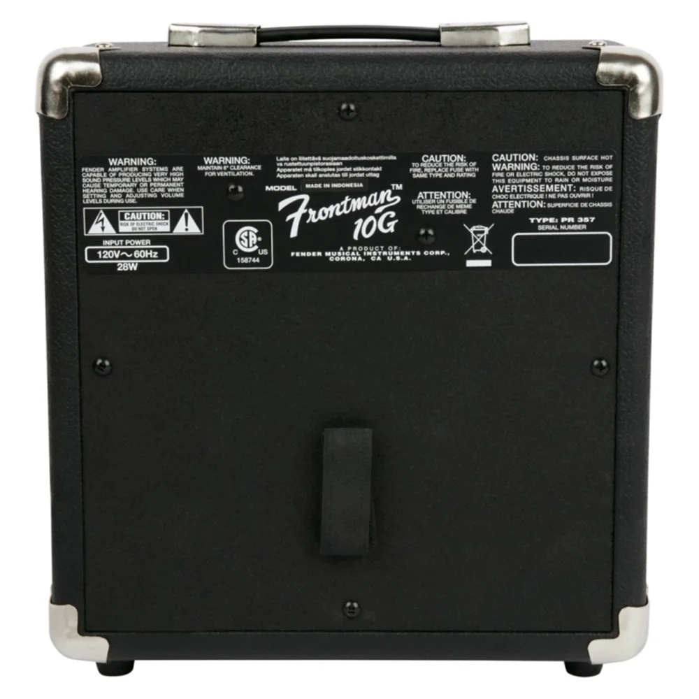 Fender Frontman 10G Siyah Elektro Gitar Amfisi