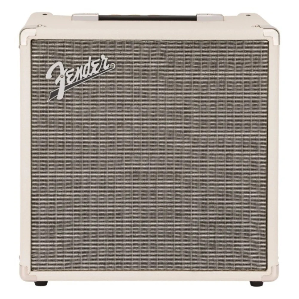 Fender Limited Edition Rumble 25 V3 Ivory Bas Gitar Amfisi UK