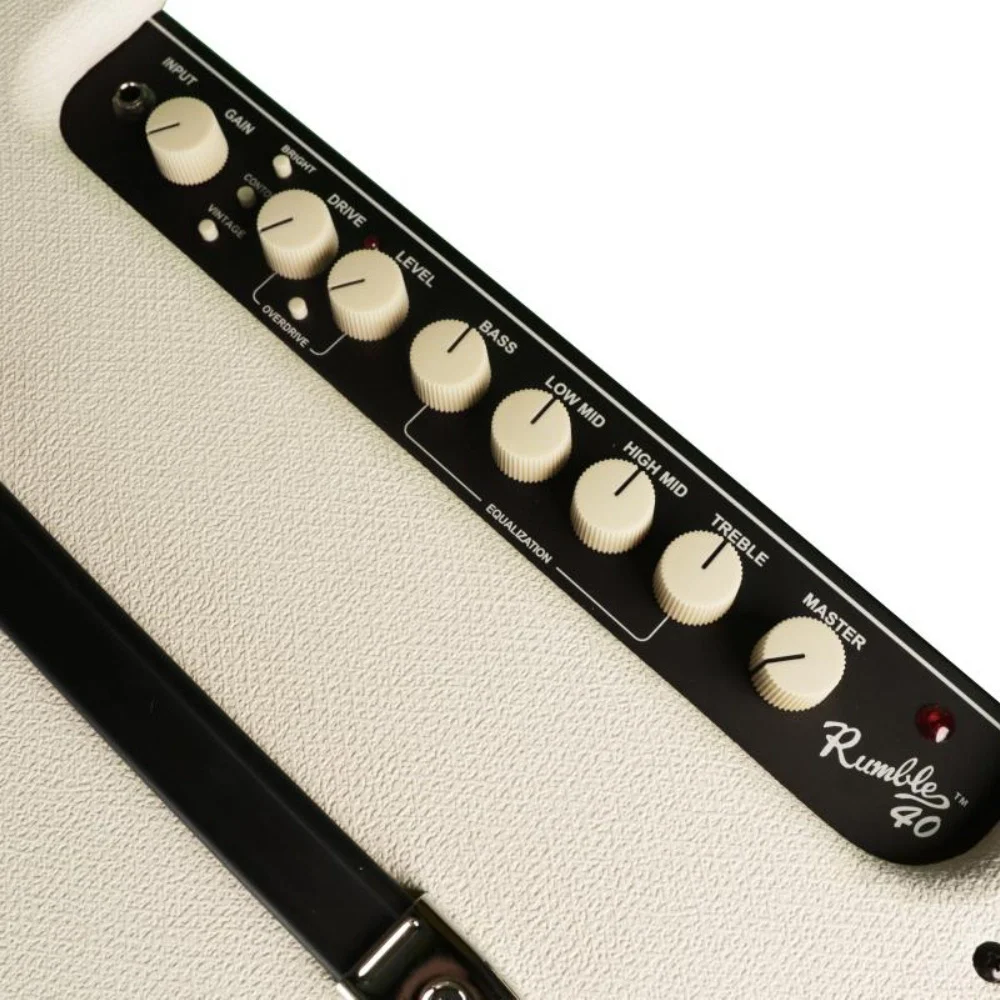 Fender Limited Edition Rumble 40 V3 Ivory Bas Gitar Amfisi
