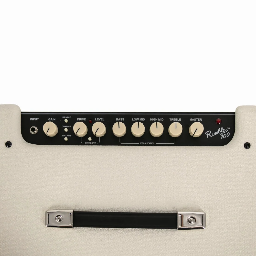 Fender Limited Edition Rumble 100 V3 Ivory Bas Gitar Amfisi