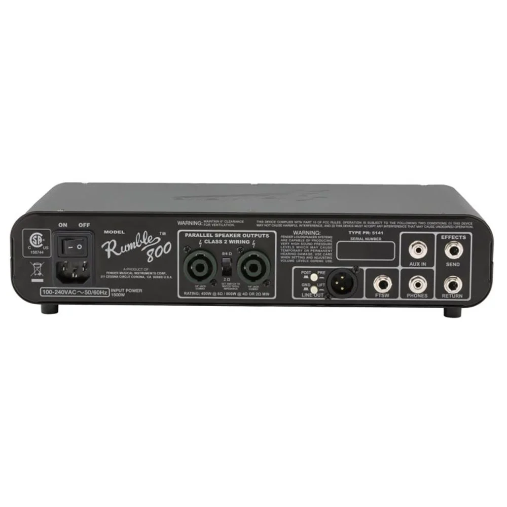 RUMBLE 800 HD 230V EU Bas Kafa Amfi