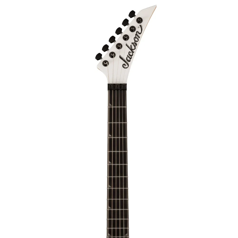 Jackson Pro Plus Serisi Soloist SLA3 Abanoz Klavye Snow White Elektro Gitar