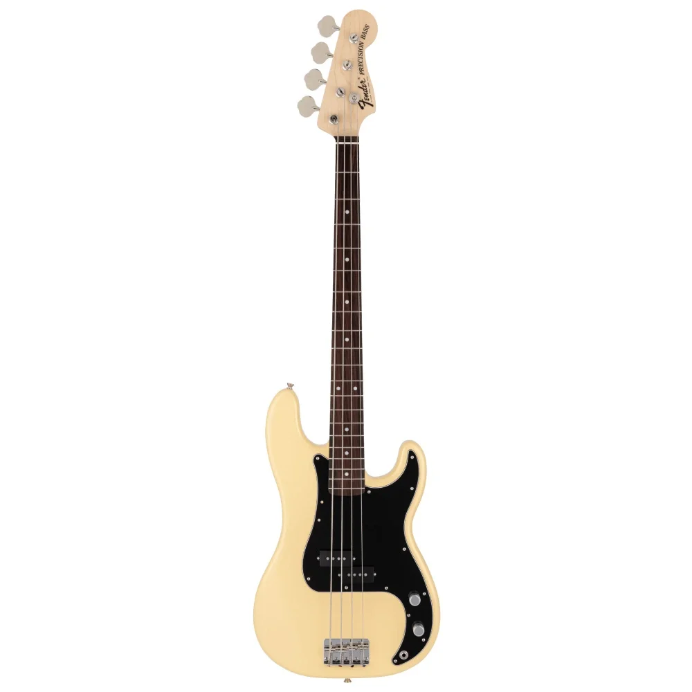 FENDER Made in Japan Traditional 70s Precision Bass Gülağacı Klavye Vintage Beyaz w/Bag Bas Gitar