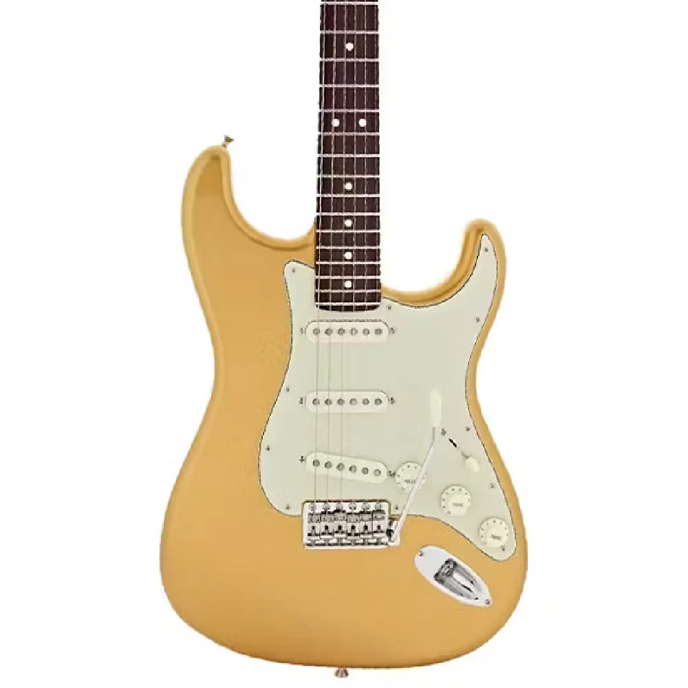 Fender Made in Japan Hybrid II Stratocaster Gülağacı Klavye Aztec Gold Elektro Gitar