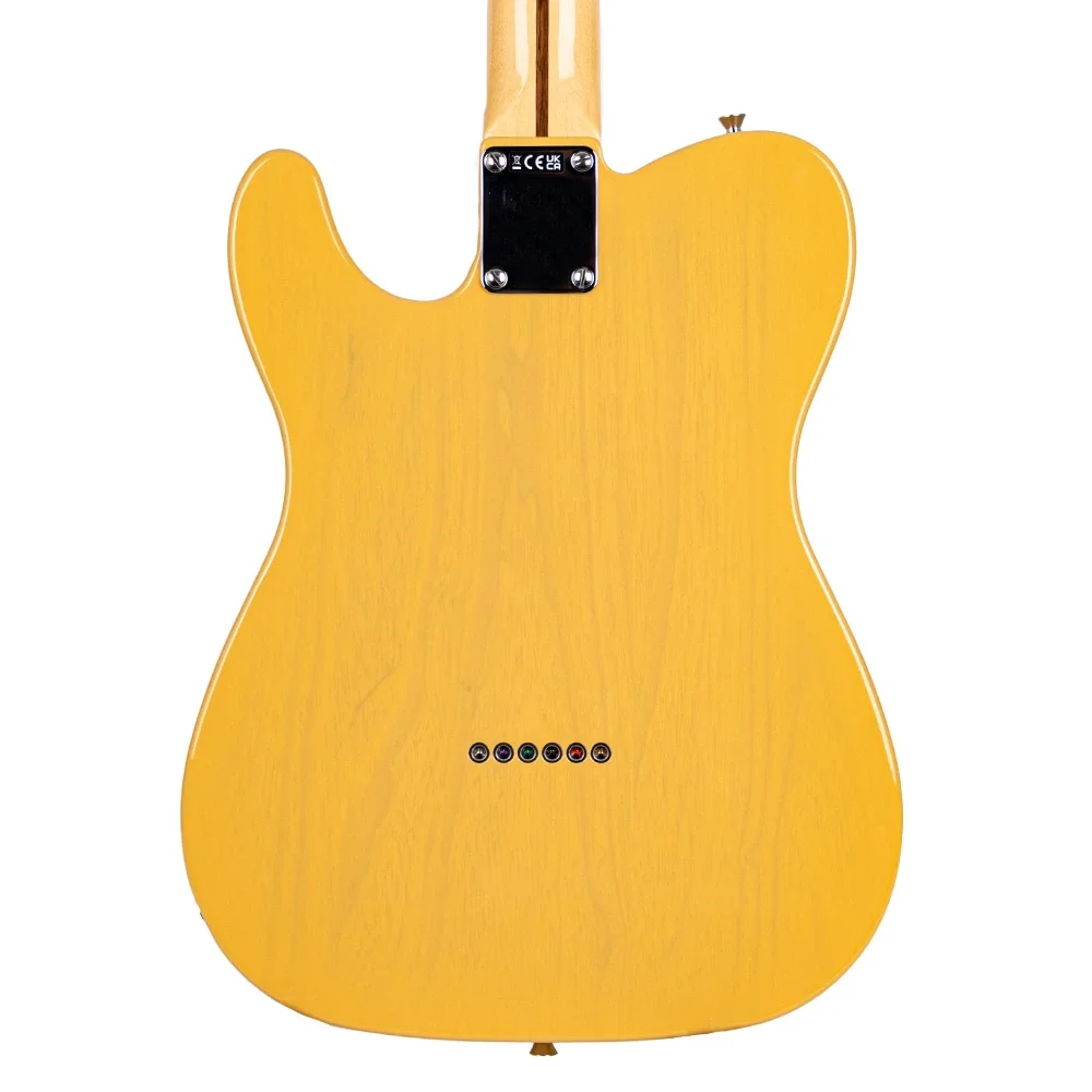 Fender Made in Japan LTD Traditional II Nocaster Akçaağaç Klavye CS 51 Nocaster PU Butterscotch Blonde w/Bag Elektro Gitar