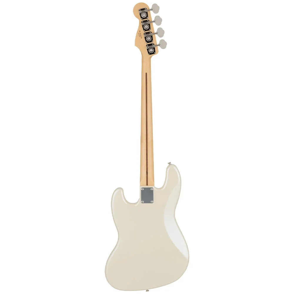 Fender 2024 Collection Made in Japan Hybrid II Jazz Bass PJ Gülağacı Klavye Olympic Pearl w/Bag Bas Gitar
