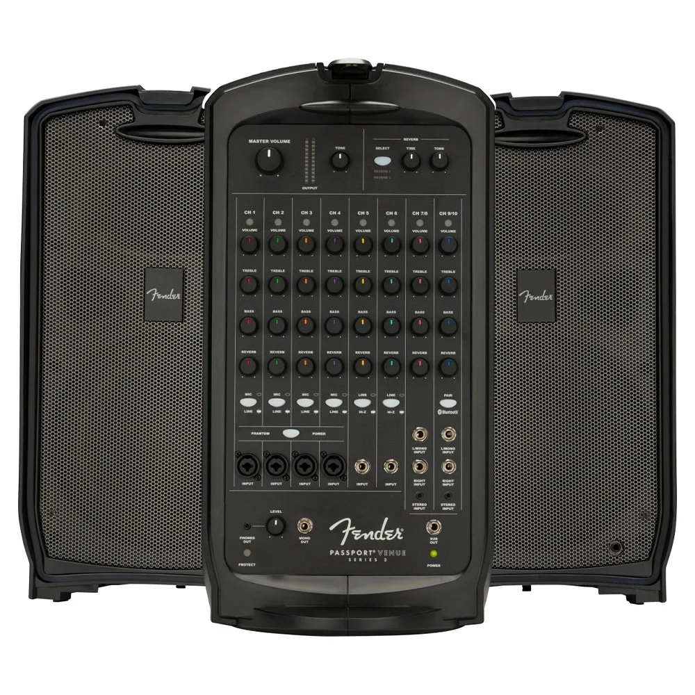 Fender Passport Venue Series 2 Black Ses Sistemi
