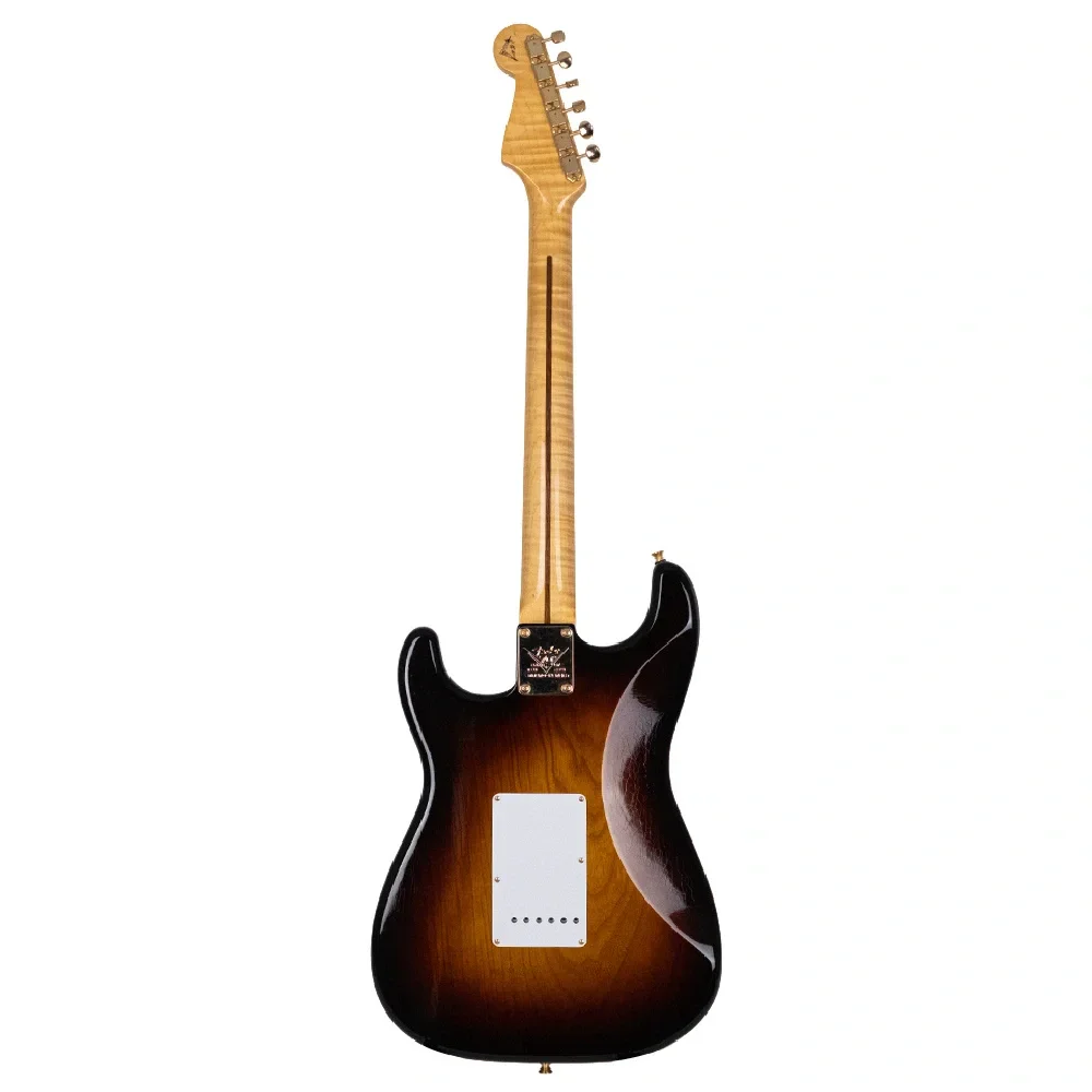 Fender Custom Shop Masterbuilt Limited Edition 70th Anniversary 1954 Stratocaster Closet Classic 2 Ton Sunburst Elektro Gitar