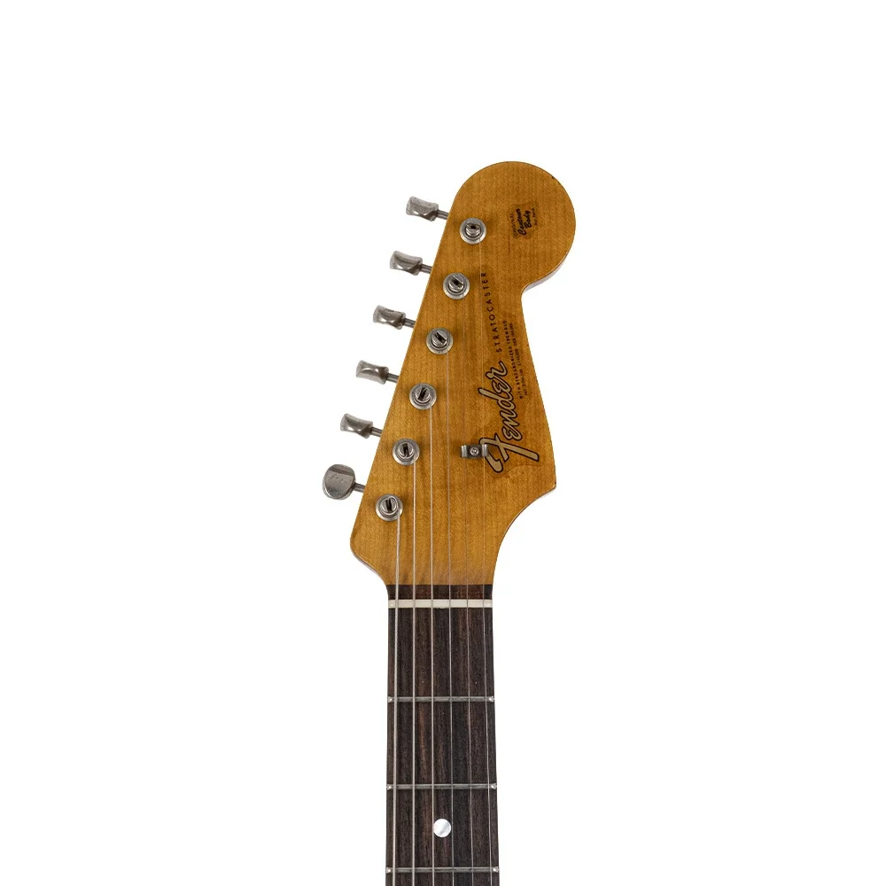 Fender Custom Shop W19 Masterbuilt Greg Fessler 1964 Stratocaster Relic Gülağacı Klavye Inca Silver Elektro Gitar