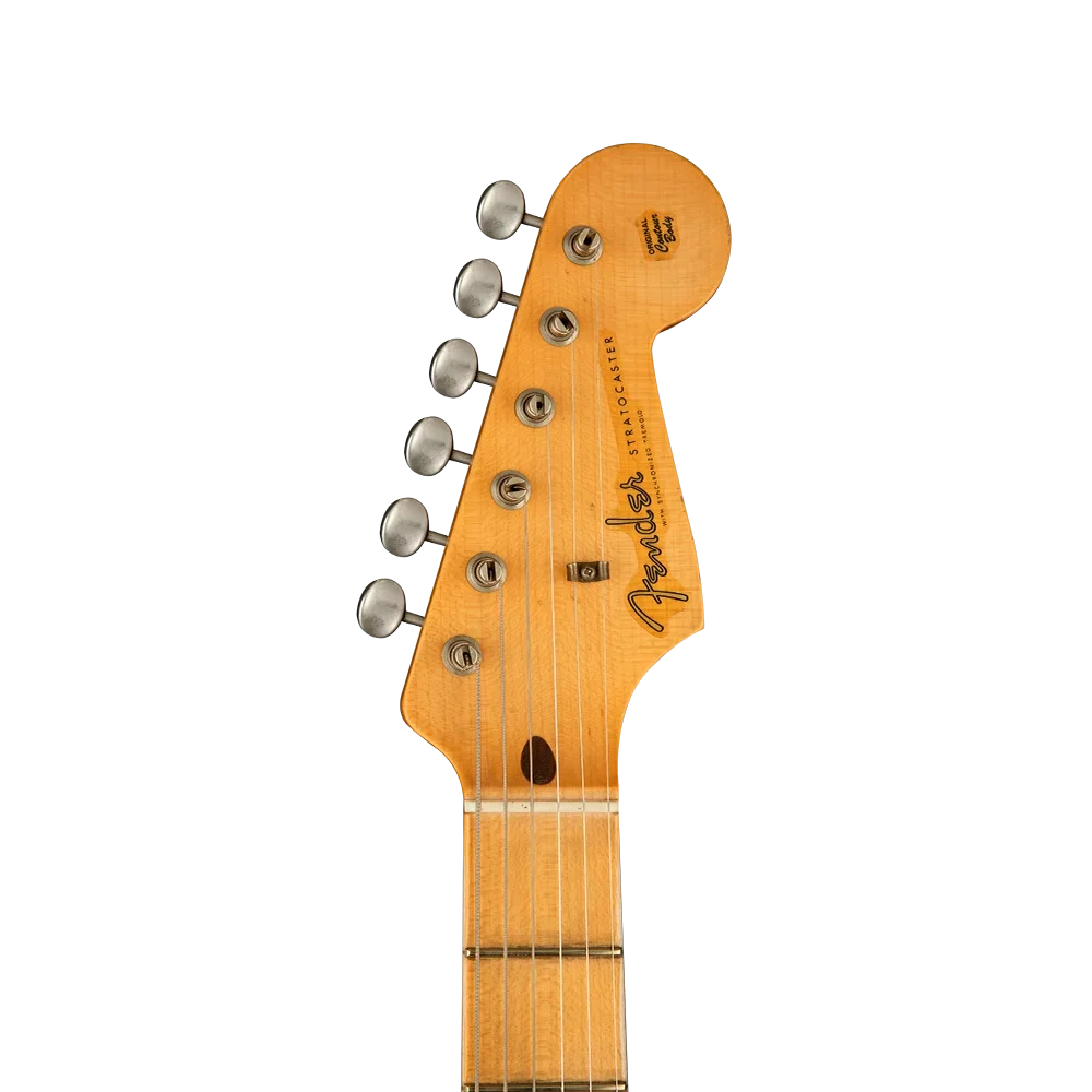 Fender Custom Shop Masterbuilt Greg Fessler 1959 Stratocaster Journeyman Relic Olympic White Elektro Gitar