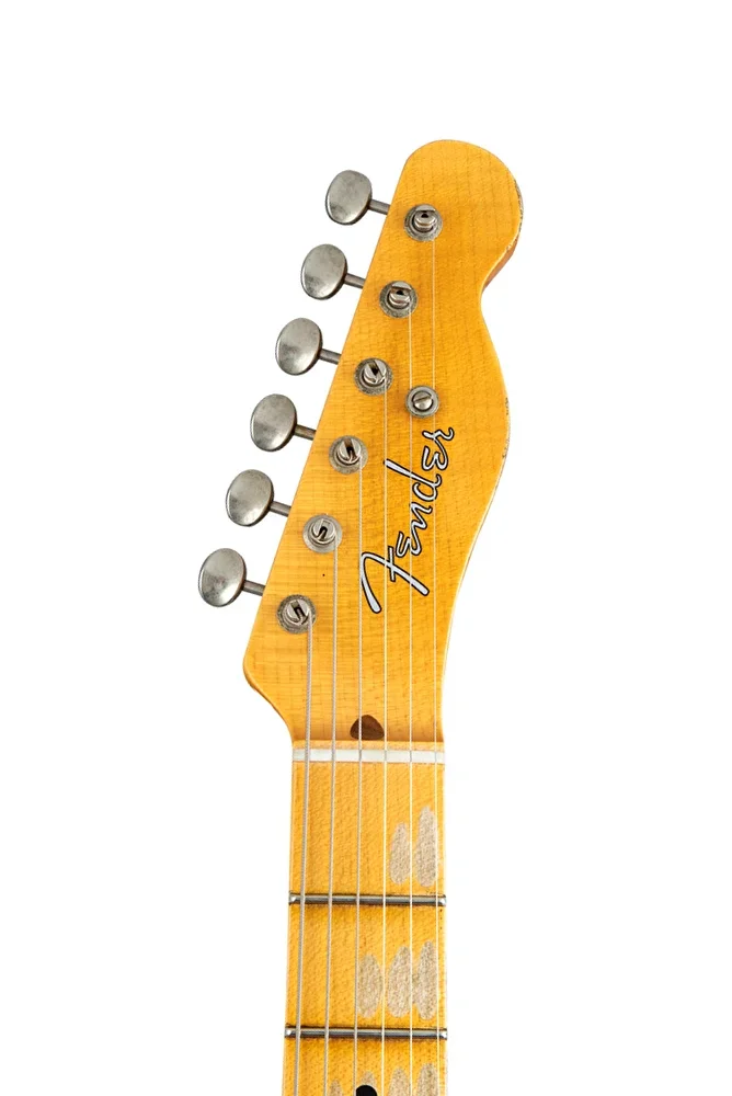 Fender Custom Shop Limited Edition Loaded Nocaster Thinline Akçaağaç Klavye Relic Wide Fade 2-Tone Sunburst Elektro Gitar