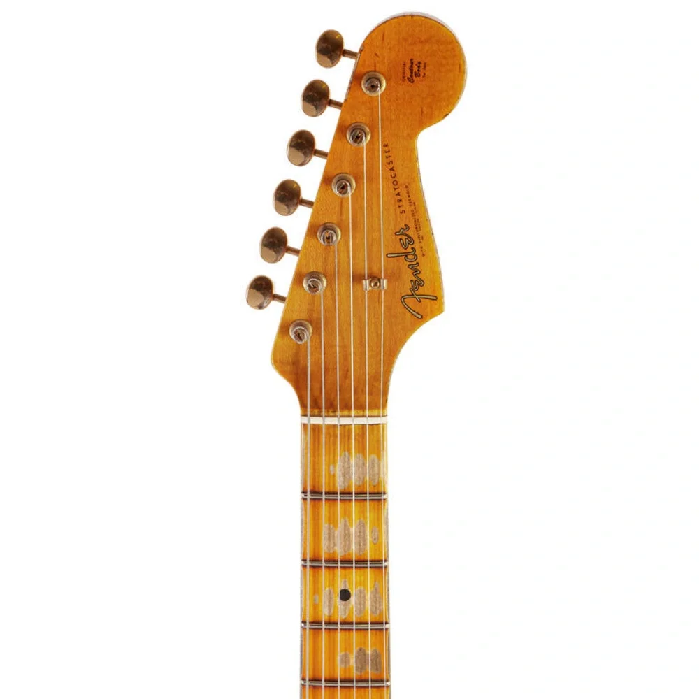 FENDER Custom Shop Limited Edition 1960 Stratocaster Relic Faded Aged Tahitian Coral Elektro Gitar