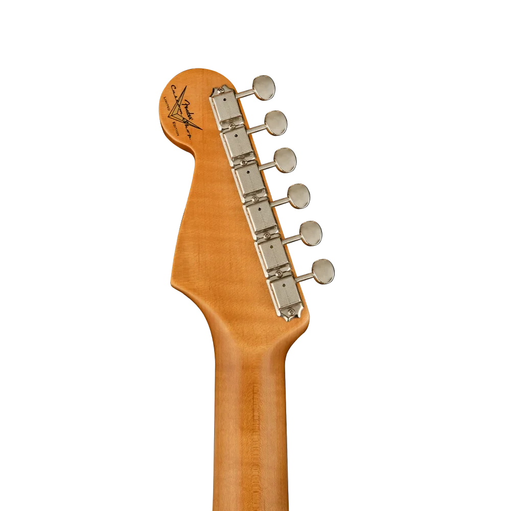 Fender Custom Shop Limited 1964 Stratocaster Journeyman Relic Gülağacı Klavye Faded Aged Sonic Blue Elektro Gitar
