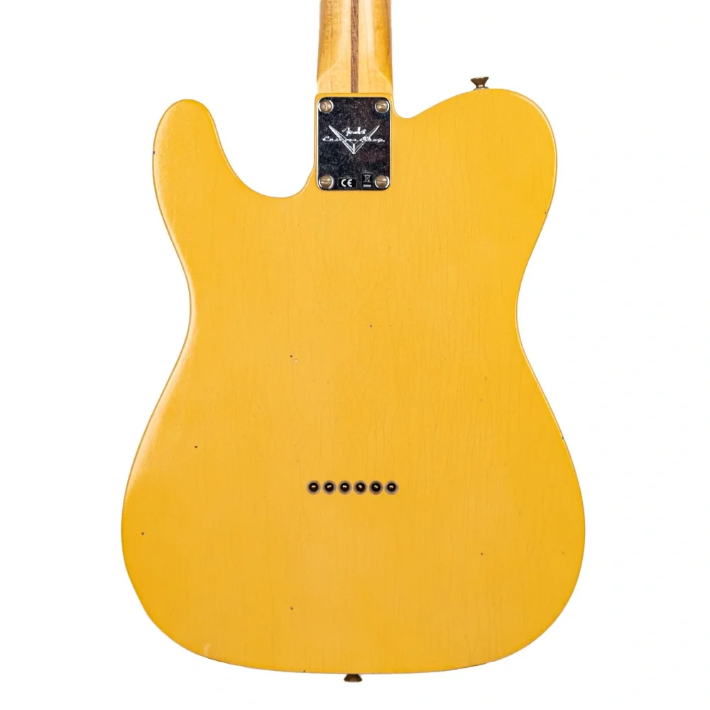 Fender Custom Shop B2 1952 Telecaster Journeyman Relic Aged Nocaster Blonde Elektro Gitar