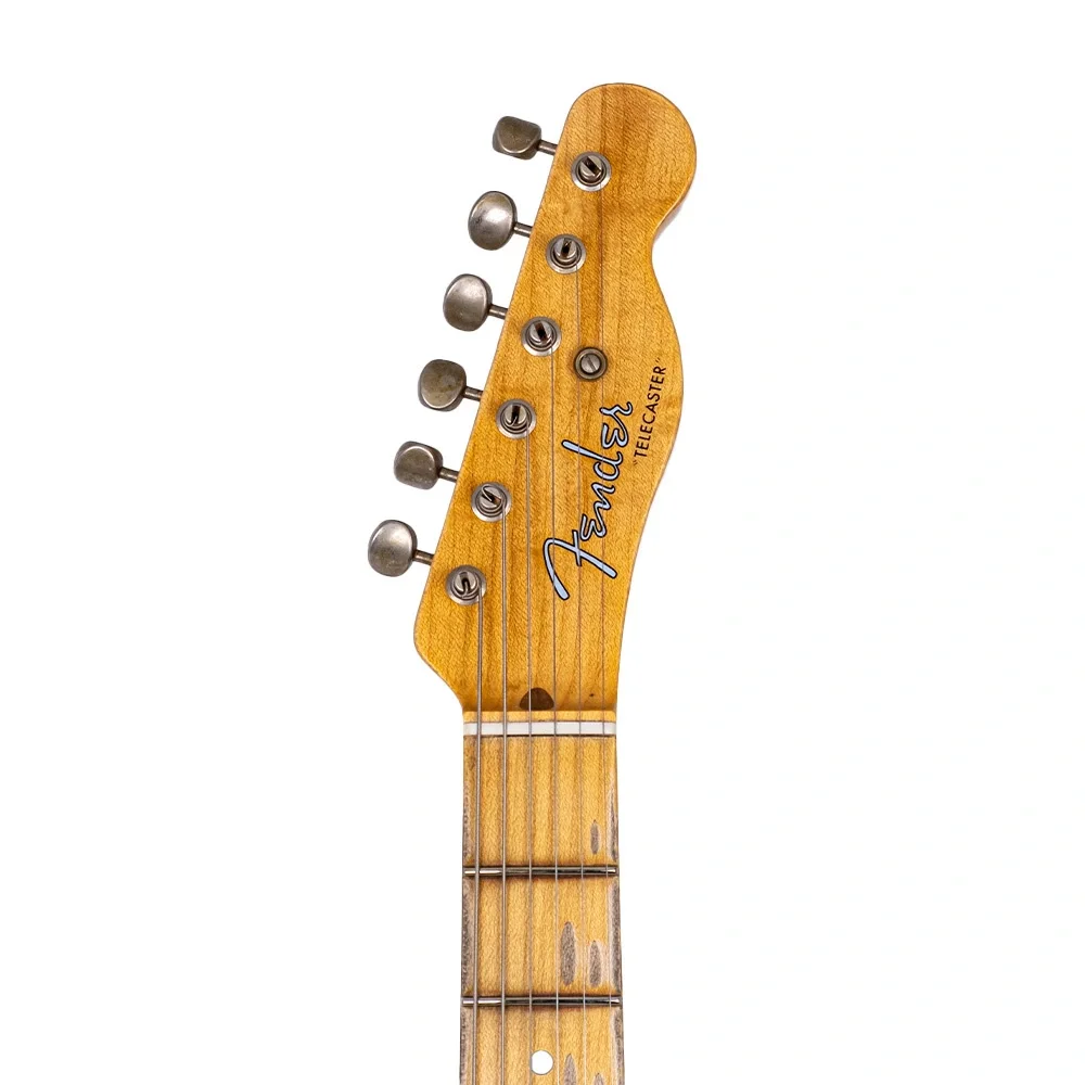 Fender Custom Shop B2 1952 Telecaster Journeyman Relic Aged Nocaster Blonde Elektro Gitar