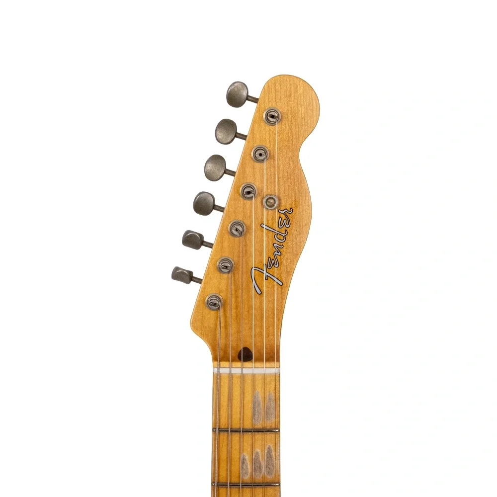 Fender Custom Shop 1951 Nocaster Journeyman Relic Akçaağaç Klavye Aged Nocaster Blonde Elektro Gitar