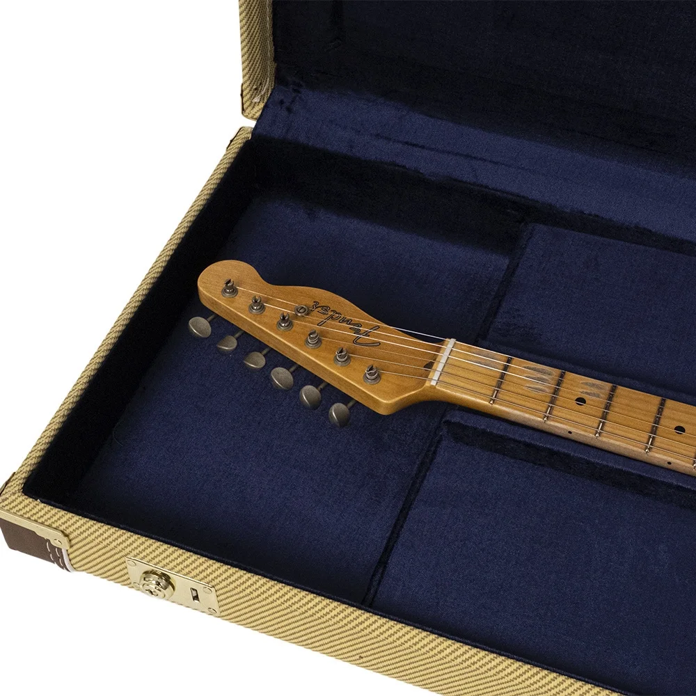 Fender Custom Shop 1951 Nocaster Journeyman Relic Akçaağaç Klavye Aged Nocaster Blonde Elektro Gitar