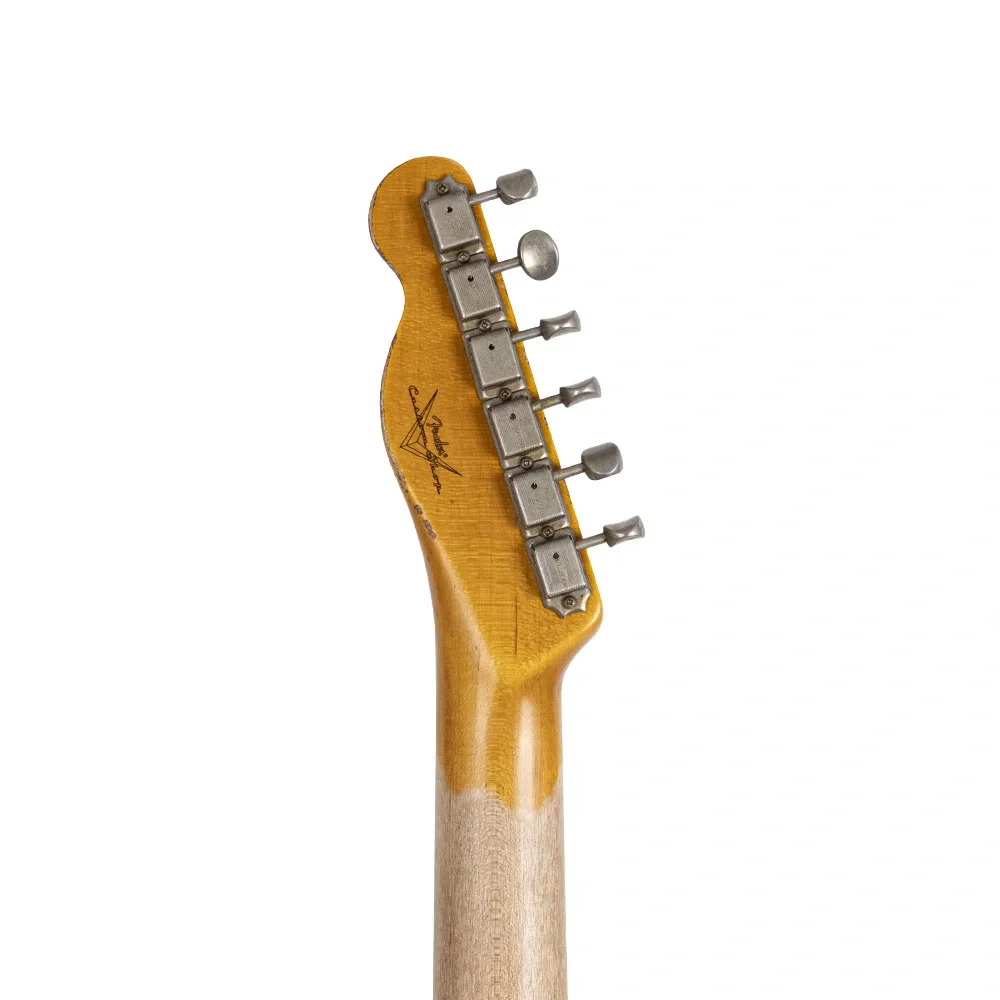 Fender Custom Shop 1961 Telecaster Heavy Relic Gülağacı Klavye Faded Aged Candy Apple Red Elektro Gitar